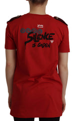 Dolce & Gabbana Red Amor Vincit Omnia Crewneck T-shirt - T-Shirts