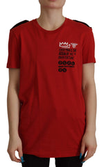 Dolce & Gabbana Red Amor Vincit Omnia Crewneck T-shirt - T-Shirts