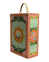 Dolce & Gabbana Red Dress Ceramic Porcelain Fashion Box Leather Sicily Dolls - Dollhouse Accessories