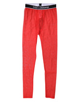 Dolce & Gabbana Red Logo Lace Lingerie Tight Pants Underwear - IT2 | S - Hosiery