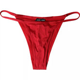 Dolce & Gabbana Red Nylon Stretch Beachwear Swimwear Bottom Bikini - IT3 | M - Classic Bikinis