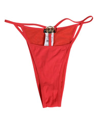 Dolce & Gabbana Red Nylon Stretch Tanga Brief Panty Underwear - IT2 | S - Briefs