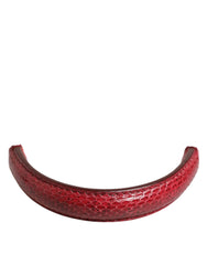 Dolce & Gabbana Red Small Ayers Leather Bag Handle Women Shoulder Strap - Handbag & Wallet Accessories