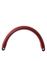 Dolce & Gabbana Red Small Ayers Leather Bag Handle Women Shoulder Strap - Handbag & Wallet Accessories
