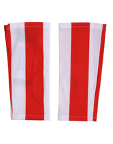 Dolce & Gabbana Red White Nylon Fingerless Wrist Length Gloves - 7|S