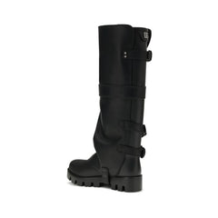 Dolce & Gabbana Rubber and leather high Boots - Boots