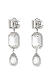 Dolce & Gabbana Silver Brass Earrings - One Size