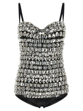 Dolce & Gabbana Silver Polyamide Bodysuit - IT40