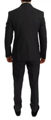 Dolce & Gabbana Slim Fit MARTINI Wool Gray Suit - IT48 | M - Pant Suits