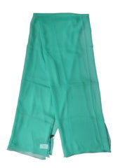 Dolce & Gabbana Teal Stole Silk Neck Wrap Shawl Men Scarf