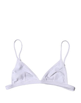 Dolce & Gabbana Top White Nylon Triangle Swimwear Beachwear Bikini - IT2 | S