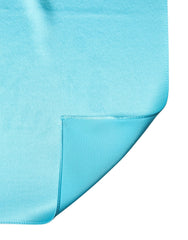 Dolce & Gabbana Turquoise Blue Silk Pocket Square Handkerchief 34cm x 34cm Scarf