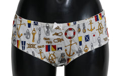 Dolce & Gabbana Underwear Sailor Print Silk Bottoms - IT4 | L - Briefs