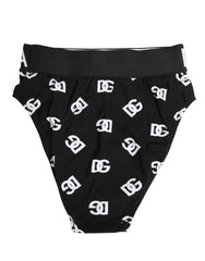 תחתון סרגל מותן שחור-לבן של Dolce & Gabbana - IT2 | S