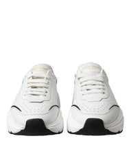 Dolce & Gabbana White Black Low Top Daymaster Sneakers Shoes - EU40/US9.5