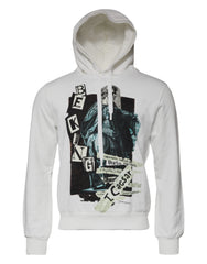 Dolce & Gabbana White Caesar Cotton Hooded Pullover Sweater - Hoodies