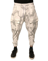 Dolce & Gabbana White Camouflage Cargo Jogger Pants - Cargo Pants