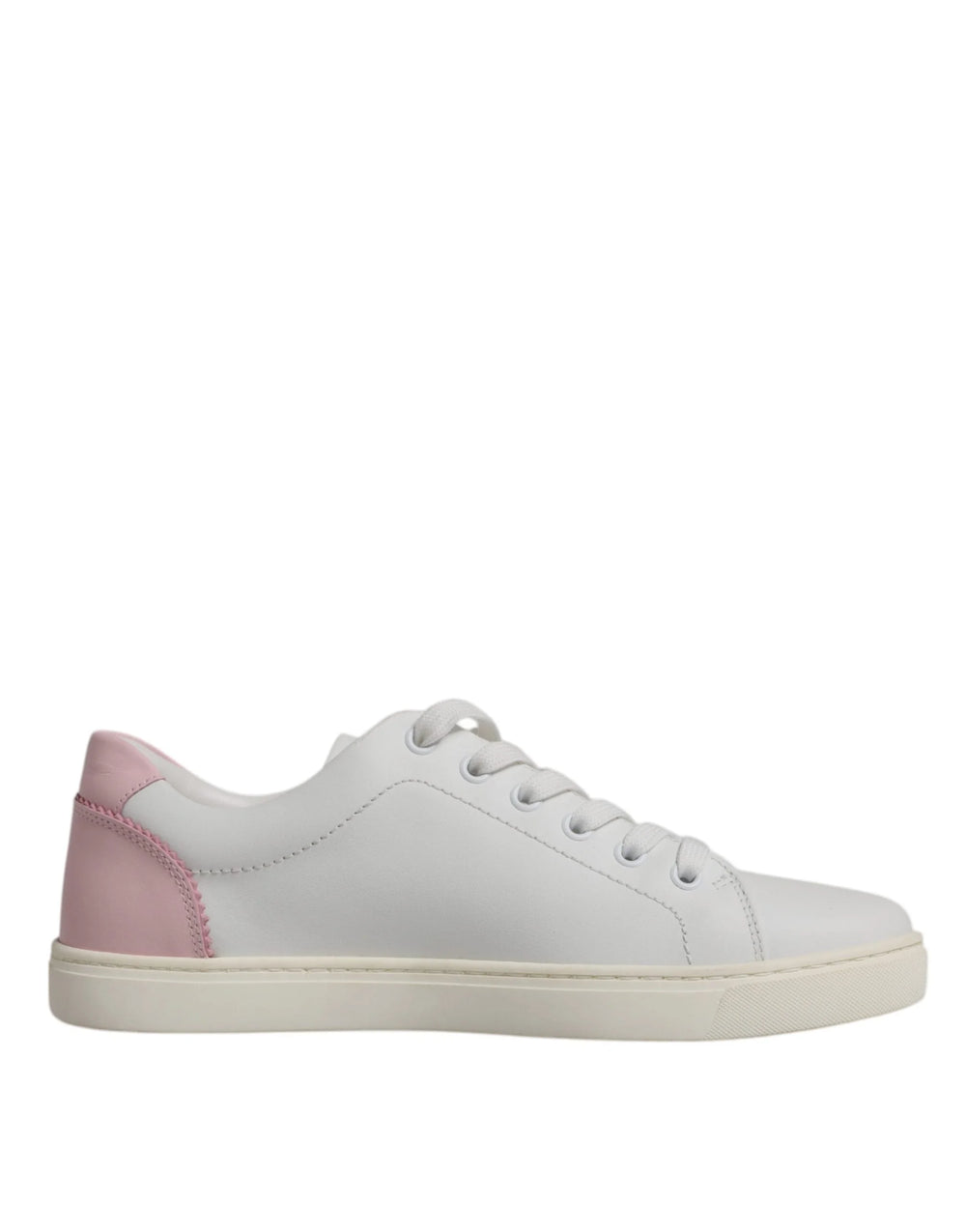 Dolce & Gabbana White Classic Calf Leather Sneakers Shoes - EU37/US7 - Sneakers