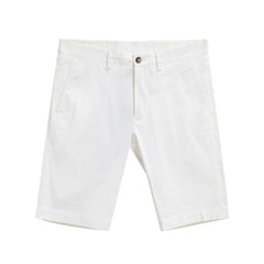 Dolce & Gabbana White Cotton Bermuda - 44 - Bermudas