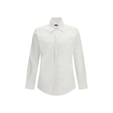 Dolce & Gabbana White Cotton Dress Shirt - 39