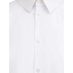 Dolce & Gabbana White Cotton Dress Shirt - 44