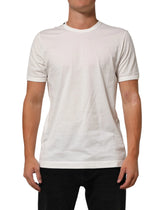 Dolce & Gabbana White Cotton Goodluck 2020 Crew Neck T-shirt - IT52 | XL - T-Shirts