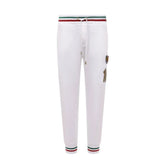 Dolce & Gabbana White Cotton Joggers (Workout Pants) - IT50 | L