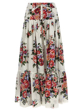Saia Mini de Algodão Branca Dolce & Gabbana