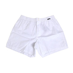 Dolce & Gabbana White Cotton Regular Boxer Shorts Underwear - IT4 | S - Boxer Shorts