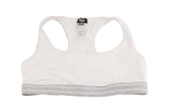 Dolce & Gabbana White Cotton Sport Stretch Bra Underwear - IT3 | M - Bras