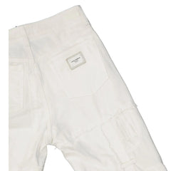 Dolce & Gabbana White Cotton Straight-Leg Jeans - 42