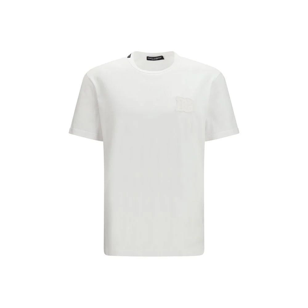 Dolce & Gabbana Valkoinen Puuvillapaita