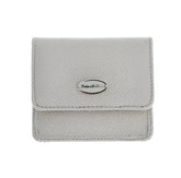 Dolce & Gabbana White Dauphine Leather Case Wallet - Wallets