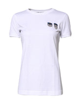 Dolce & Gabbana White #DGFamily Cotton Crew Neck T-shirt - T-Shirts