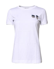 Dolce & Gabbana White #DGFamily Cotton Crew Neck T-shirt - T-Shirts