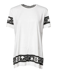 Dolce & Gabbana White #DGMillennials Cotton Crewneck T-shirt - T-Shirts
