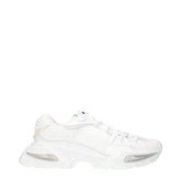 Dolce & Gabbana White Fabric Athletic Sneakers - EU41/US11