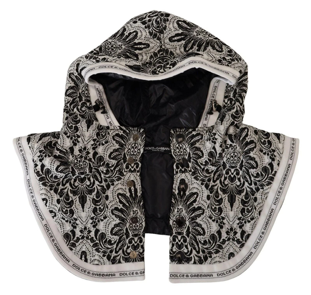 Dolce & Gabbana White Floral Whole Head Wrap One Size Cotton Hat - Bandanas & Headties