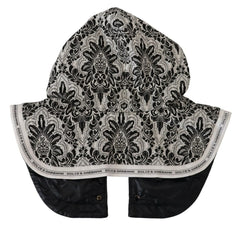 Dolce & Gabbana White Floral Whole Head Wrap One Size Cotton Hat - Bandanas & Headties