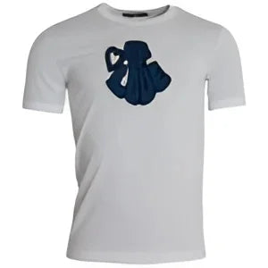 Dolce & Gabbana White King Of Love Round Neck Short Sleeves T-shirt - T-Shirts