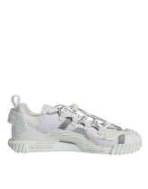 Dolce & Gabbana White Lace Up Low Top NS1 Sneakers Shoes - EU41/US8 - Sneakers
