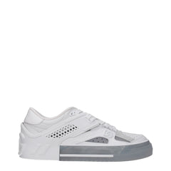 Zapatillas bajas Dolce & Gabbana de cuero blanco