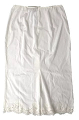 Dolce & Gabbana White Lingerie Half Slip Sleepwear Underwear - IT42|M - Women’s Underwear Slips