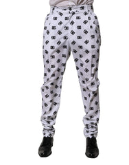 Dolce & Gabbana White Logo Cotton Skinny Denim Trouser Pants - IT48 | M - Trousers