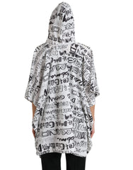 Dolce & Gabbana White Logo Print Hooded Blouson T-shirt Top - IT40|S - T-Shirts