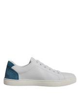 Dolce & Gabbana White London Calf Leather Sneakers Shoes - EU37/US7 - Sneakers