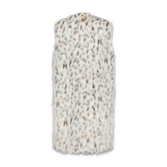 Dolce & Gabbana White Marabou Jackets & Coat - IT36|XXS - Overcoats