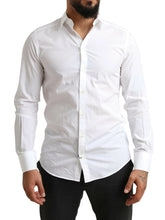 Dolce & Gabbana White MARTINI Cotton Dress Formal Shirt - IT39 | S - Shirts