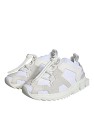 Dolce & Gabbana Biele sieťované tenisky Sorrento Trekking - EU36.5/US6