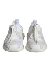 Dolce & Gabbana White Mesh Sorrento Trekking Sneakers Shoes - EU36.5/US6
